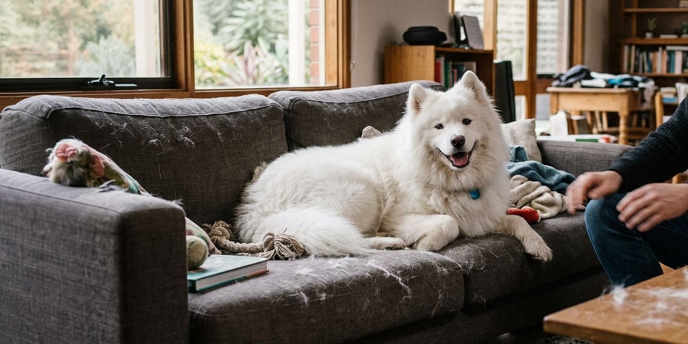 Why Does Dog Hair End Up Everywhere?