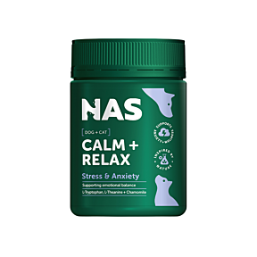 Natural Animal Solutions Calm + Relax for Dogs & Cats 120g