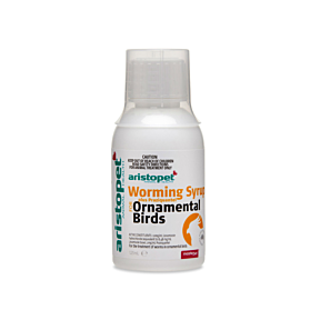 Aristopet Worming Syrup + Praziquantel Ornamental Birds 125ml