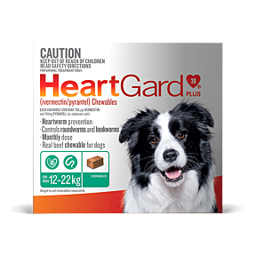 HeartGard Plus Dog Medium 12-22kg Green