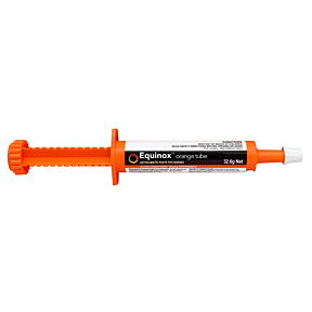 Equinox Orange Tube Horse Wormer