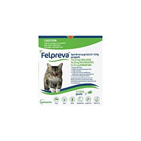 Felpreva Spot On Cat Large 5-8kg Green