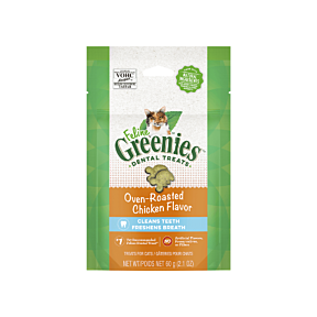 Greenies Dental Treats Cat Oven Roasted Chicken Flavour