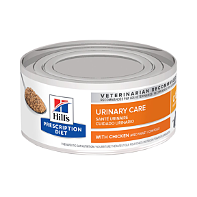 Hill's Prescription Diet c/d Multicare Urinary Care Canned Cat Food 24 x 156g front of tin