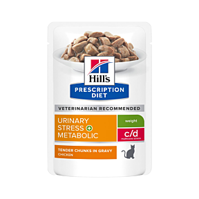 Hill's Prescription Diet Cat Metabolic Plus Urinary Stress 82g x 12 front