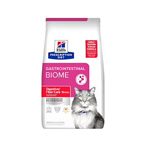 Hill's Prescription Diet Cat Gastrointestinal Biome Stress Digestive/Fibre Care 1.8kg