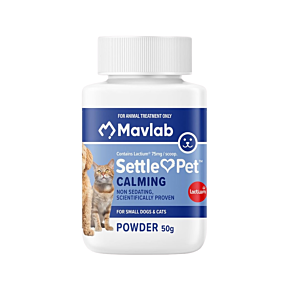 Mavlab SettlePet Calming Powder Cat & Small Dog 50g