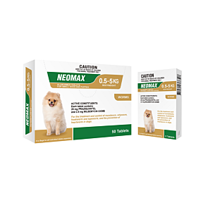 Neomax Allwormer Small Dog & Puppy 0-5kg