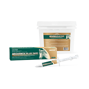 Neovemox Plus Tape Long Acting Wormer & Boticide Gel Horse 11.8g