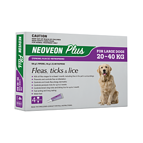 Neoveon Plus Dog Large 20-40kg Purple front