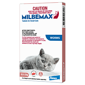 Milbemax Allwormer Cat Small 0.5-2kg