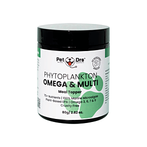 Nourish Pet Co. Phytoplankton Omega & Multi Meal Topper 80g