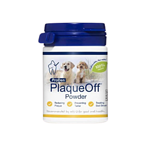 PlaqueOff Dogs 40g Front