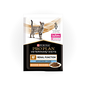 Pro Plan Veterinary Diets NF Renal Function Advanced Care Cat Chicken in Gravy Pouch 10 x 85g