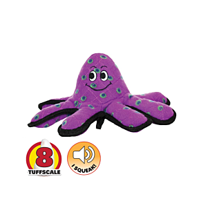 Tuffy Sea Creatures Li’l Oscar Octopus Dog Toy