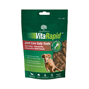 Vetalogica Vitarapid Dog Joint/Arthritis Daily Treats 210g front    