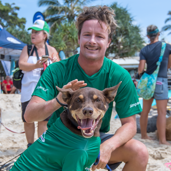 2019 Surfing Dog Champions Chris and Banjo