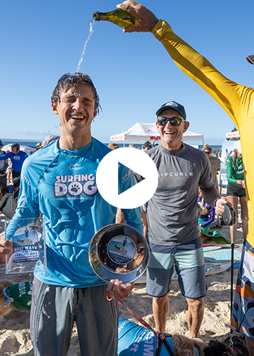 Surfing Dog Championships Instagram highlight